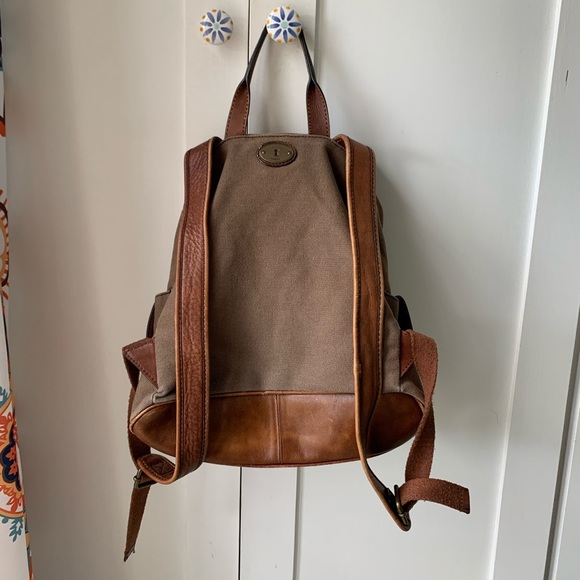 FOSSIL Vintage Drawstring Rucksack - Picture 4 of 16